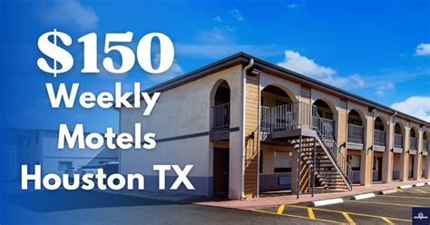 $150 weekly motels houston tx - RBO monthly holiday rentals is a great option for comparing places to stay for longer periods. Houston is popular for monthly stays. We list rentals that include full kitchenettes, dryers, air-conditioning & heating, indoor or private swimming pools, gyms, and hot tubs. So, whether you're looking for a luxury villa, condo, or cottage cabins ...